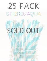 メイソンジャー Ball Mason jar タンブラー エコ 再生可能 紙ストロー25本入り サーキュラーエコノミー Stripes Aqua