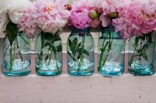 他の写真2: 【希少】アンティーク メイソンジャー Ball Mason jar  ビンテージ　Quart(クォート)　ワイヤー型　ブルー瓶/ブルー蓋