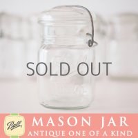 アンティーク メイソンジャー Ball Mason jar  ビンテージ　スモール　ワイヤー型　ホワイト