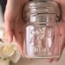 画像2: アンティーク メイソンジャー Ball Mason jar  ビンテージ　スモール(ワイド)　ワイヤー型　ホワイト (2)