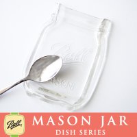 メイソンジャー Mason jar ディッシュ　お皿　小皿　クリア