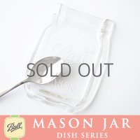 メイソンジャー Mason jar ディッシュ　お皿　小皿　クリア
