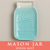 メイソンジャー Mason jar 陶器のお皿　ディッシュ　スプーン置き