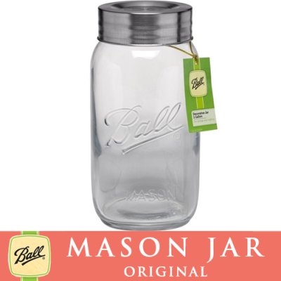 画像1: メイソンジャー 1ガロン 3700ml 1Gallon　Ball Mason jar　オリジナル　クリエイティブ　コンテナジャー