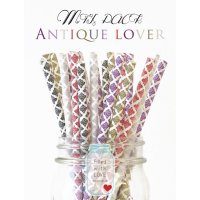 メイソンジャー Ball Mason jar タンブラー エコ 再生可能 紙ストロー25本入り サーキュラーエコノミー ミックスパック Antique lover