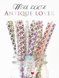 メイソンジャー Ball Mason jar タンブラー エコ 再生可能 紙ストロー25本入り サーキュラーエコノミー ミックスパック Antique lover