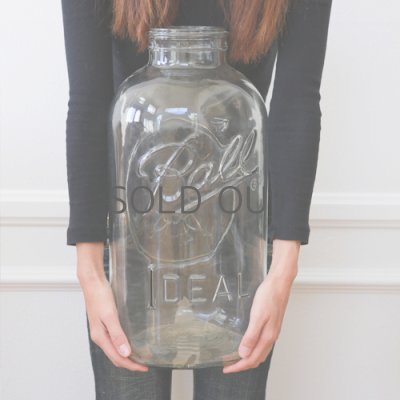 画像7: アンティーク　メイソンジャー　限定１点のみ！超希少レア！Ball社特大メイソンジャー　インテリア用