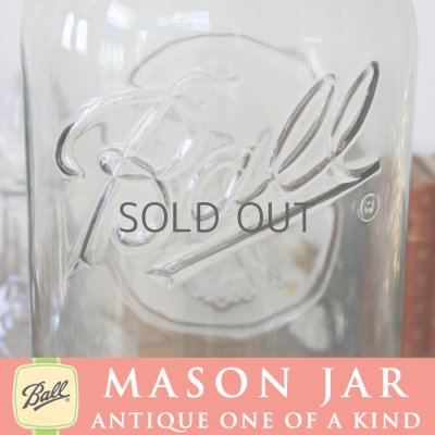 画像4: アンティーク　メイソンジャー　限定１点のみ！超希少レア！Ball社特大メイソンジャー　インテリア用