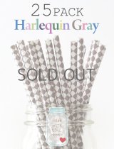 メイソンジャー Ball Mason jar タンブラー エコ 再生可能 紙ストロー25本入り サーキュラーエコノミー Harlequin Gray