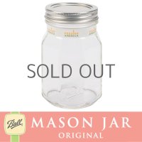 ◆稀少◆メイソンジャー 16oz エリート レギュラーマウス 八角  Ball Mason jar オリジナル クリア