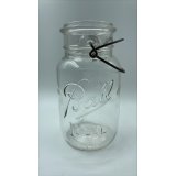 アンティーク メイソンジャー Ball Mason jar  ビンテージ　Quart(クォート)　ワイヤー型　クリア瓶/蓋なし