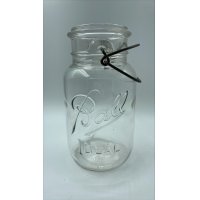 アンティーク メイソンジャー Ball Mason jar  ビンテージ　Quart(クォート)　ワイヤー型　クリア瓶/蓋なし