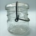 画像1: アンティーク メイソンジャー Ball Mason jar  ビンテージ　ワイヤー型　ミニ　クリア (1)