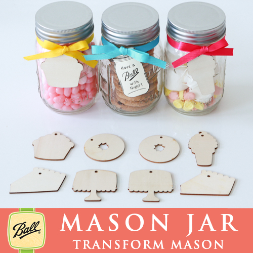 トランスフォームメイソン メイソンジャーdiy Ball Mason Jar 木製 ウッドタグ スウィーツお菓子型 10枚入り 在庫限り トランスフォームメイソン メイソンジャーdiy Ball Mason Jar 木製 ウッドタグ スウィーツお菓子型 10枚入り 在庫限り