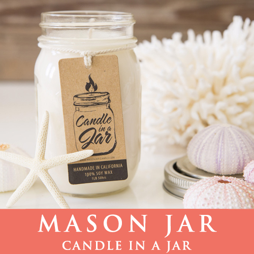 メイソンジャーキャンドル ball mason jar candle 16oz ムーンミルク