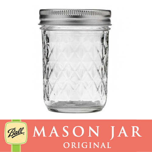 メイソンジャー Ball Mason Jar クリスタルジェリー クリア レギュラーマウス メイソンジャー Ball Mason Jar クリスタルジェリー クリア レギュラーマウス