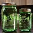 画像2: メイソンジャー 32oz（946ml） ワイドマウス  Ball Mason jar オリジナル　グリーン (2)