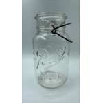 画像: アンティーク メイソンジャー Ball Mason jar  ビンテージ　Quart(クォート)　ワイヤー型　クリア瓶/蓋なし