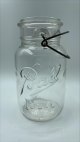 画像: アンティーク メイソンジャー Ball Mason jar  ビンテージ　Quart(クォート)　ワイヤー型　クリア瓶/蓋なし