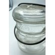 画像2: アンティーク メイソンジャー Ball Mason jar  ビンテージ　ワイヤー型　ミニ　クリア (2)