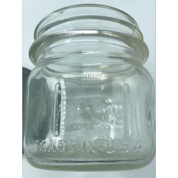 画像4: 【希少】アンティーク メイソンジャー Ball Mason jar  ビンテージ　Zinc蓋つき　クリア (4)