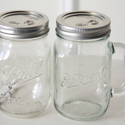 メイソンジャー Mason Jar ストロー用タンブラー クリア ビールマグ 蓋あり メイソンジャー Mason Jar ストロー用タンブラー クリア ビールマグ 蓋あり